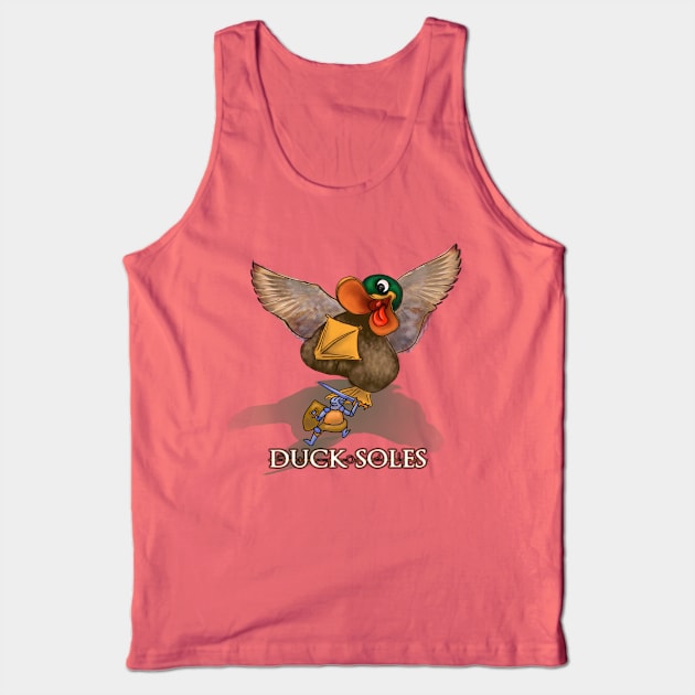 Duck Soles Tank Top by Chentzilla